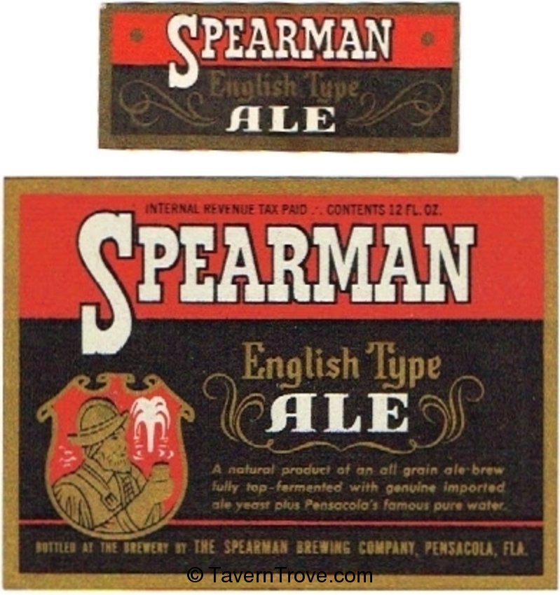 Spearman English Type Ale 