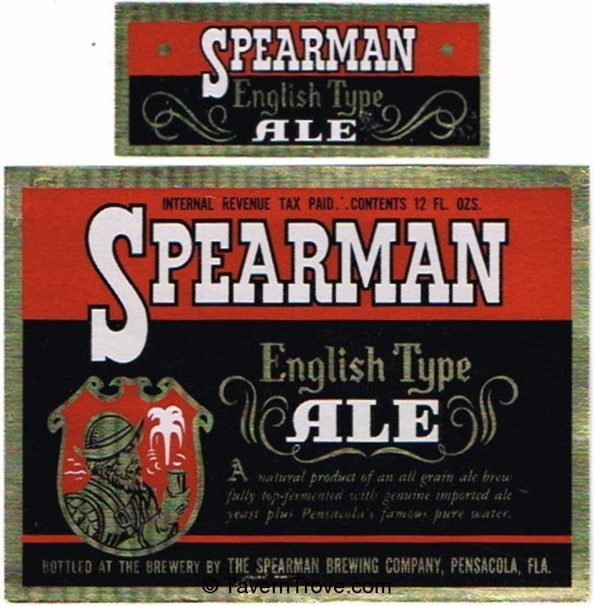 Spearman English Type Ale