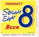 Spearman's Straight Eight Beer