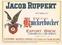 Special Knickerbocker Export Brew