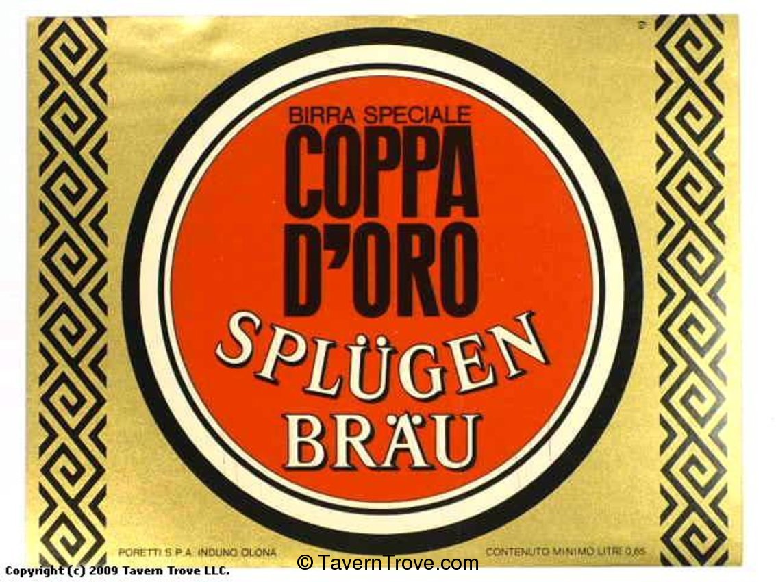 Splϋgen Bräu Coppa D'Oro