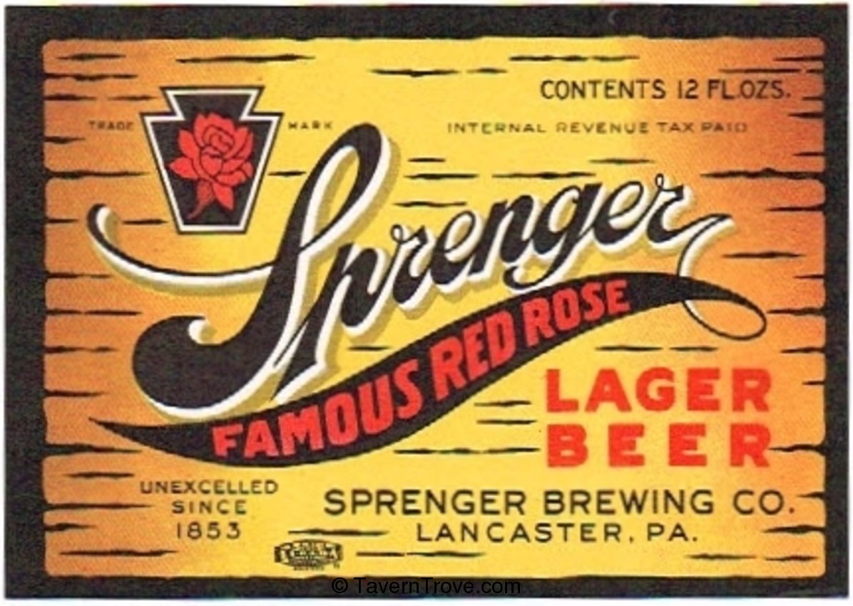 Sprenger Lager Beer