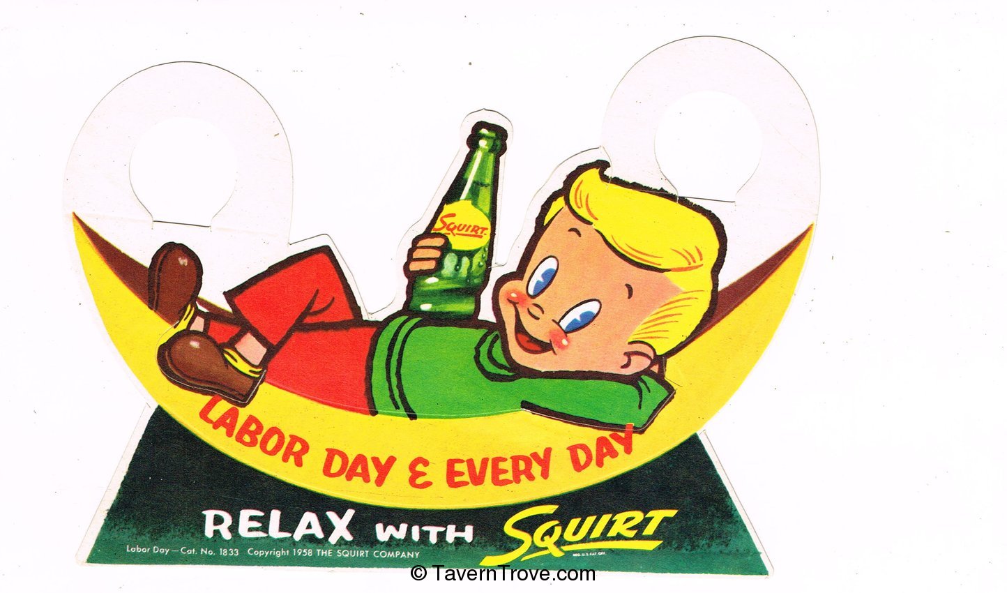 Squirt Labor Day Bottle Topper