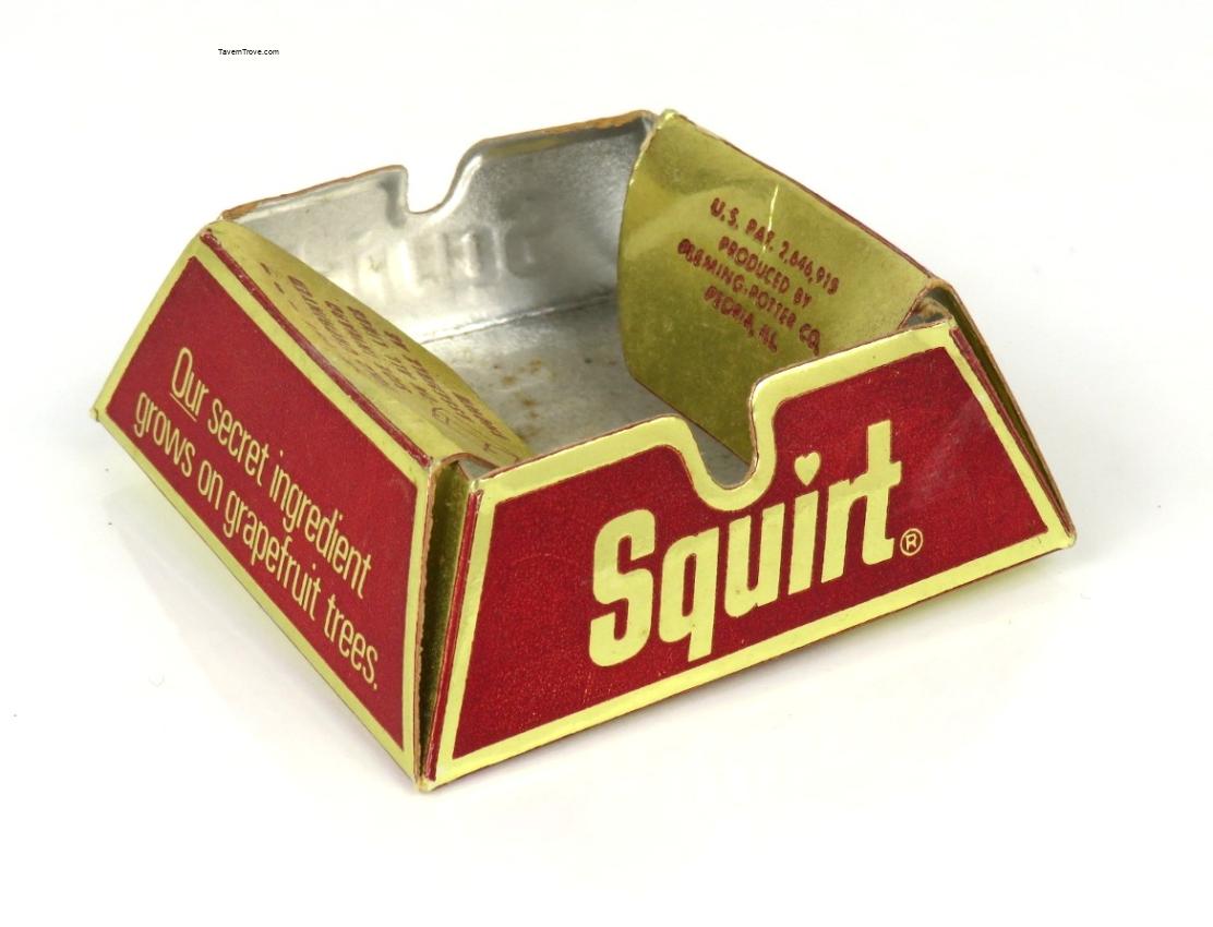 Squirt Lemon Lime Soda Cardboard Ashtray