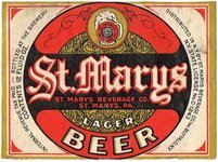 St. Marys Lager Beer
