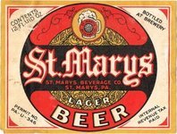 St. Marys Lager Beer