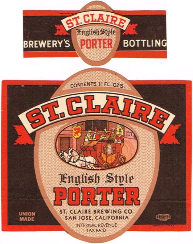 St. Claire English Style Porter