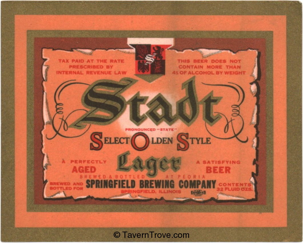 Stadt SOS Lager Beer