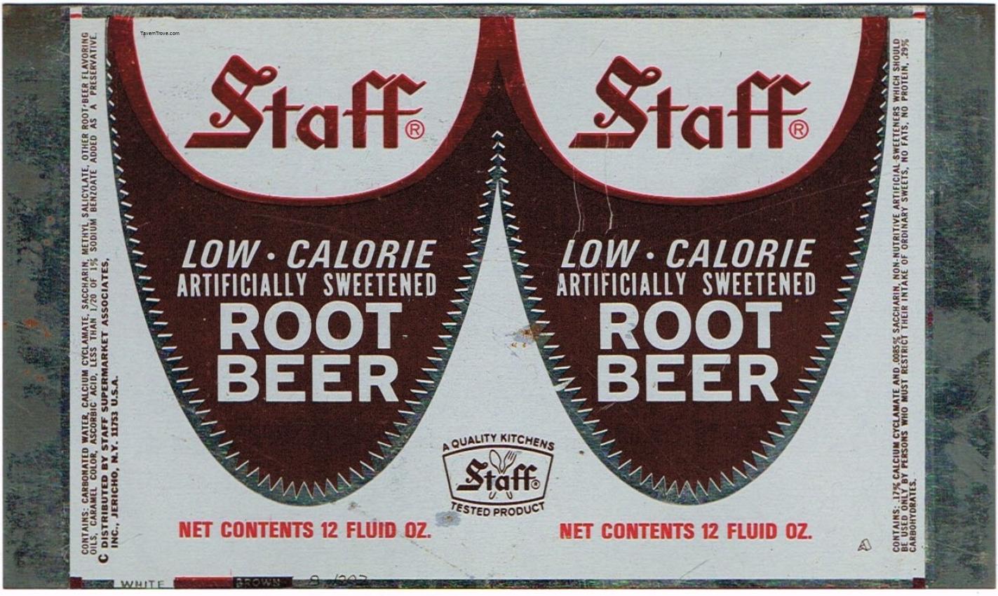 Staff Root Beer Diet (sheet)