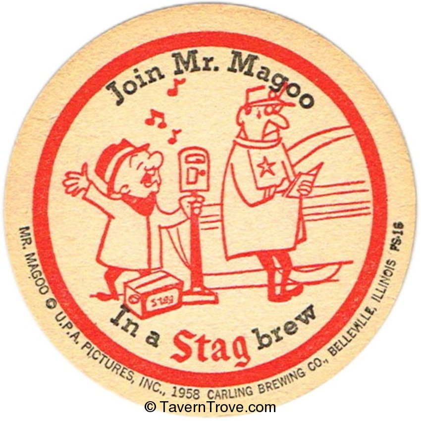 Stag Beer ~parking meter