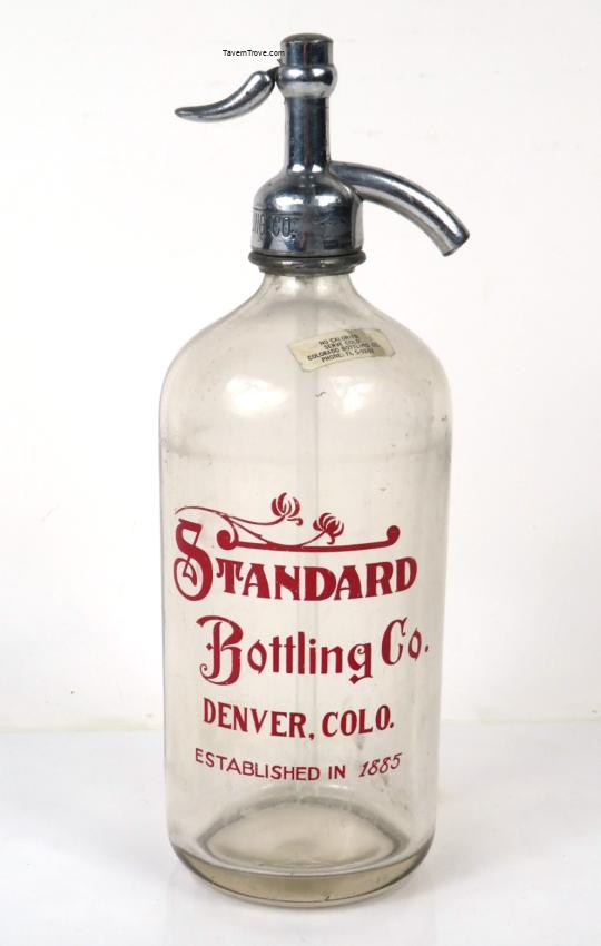 Standard Bottling Works Seltzer Bottle Denver Colorado