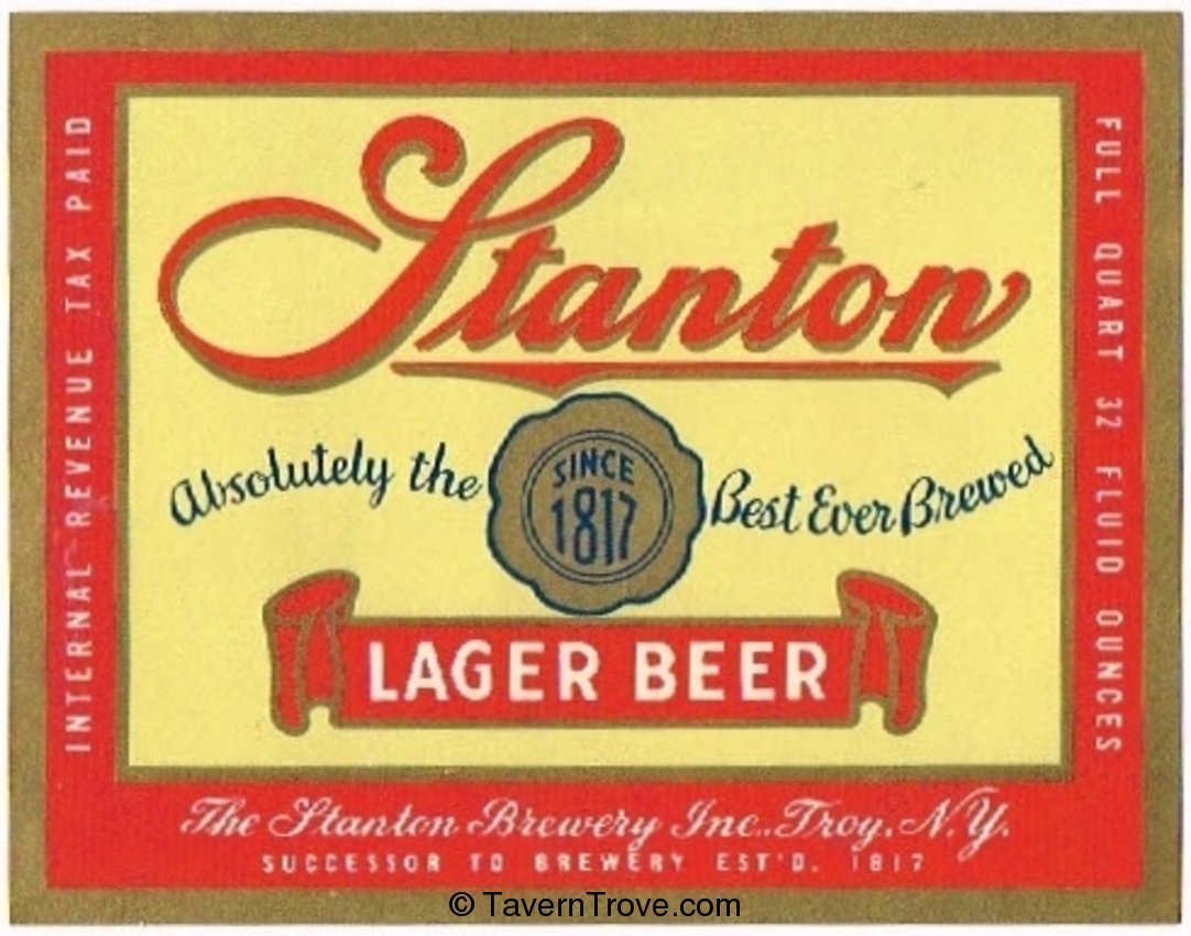 Stanton Lager  Beer