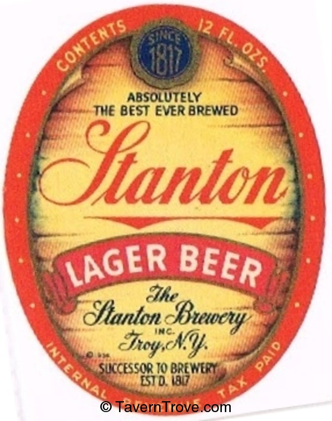Stanton Lager  Beer