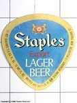 Staples Lager Beer
