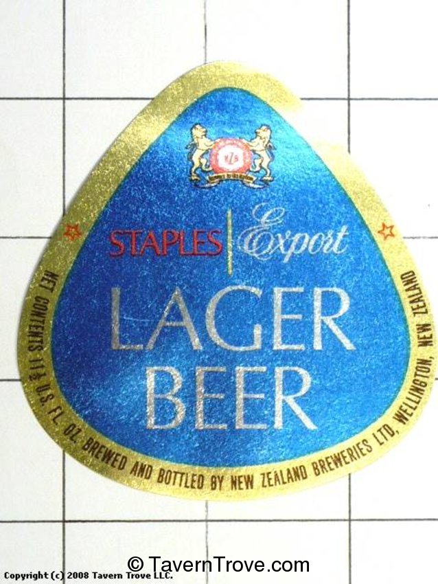 Staples Lager Beer