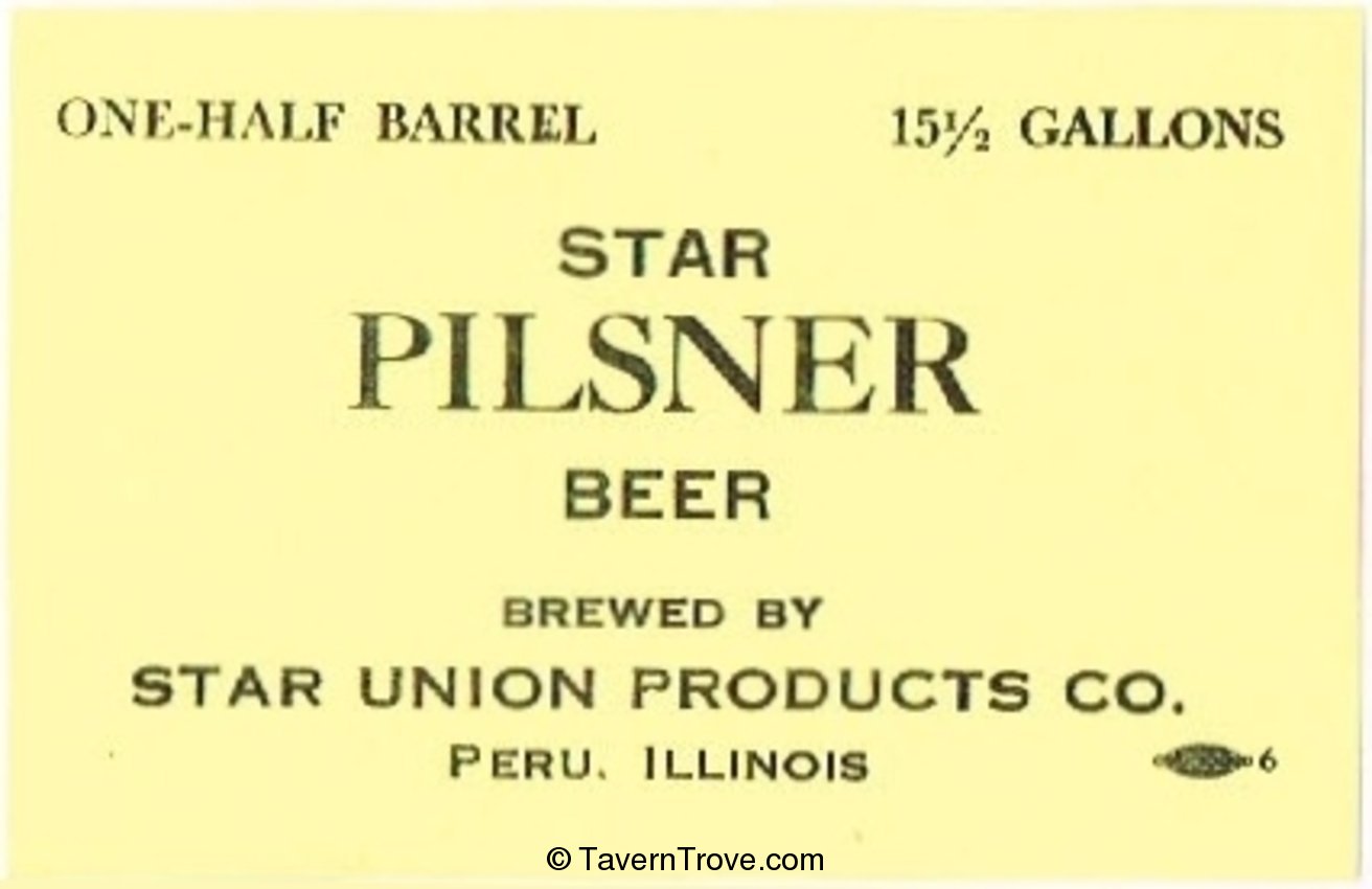 Star Pilsner Beer
