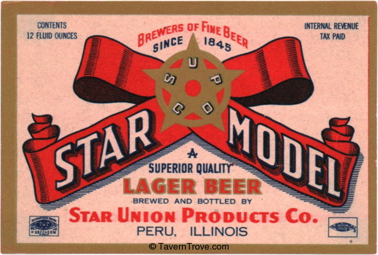 Star Model Lager Beer