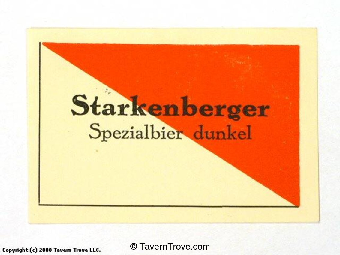 Starkenberger Spezialbier Dunkel