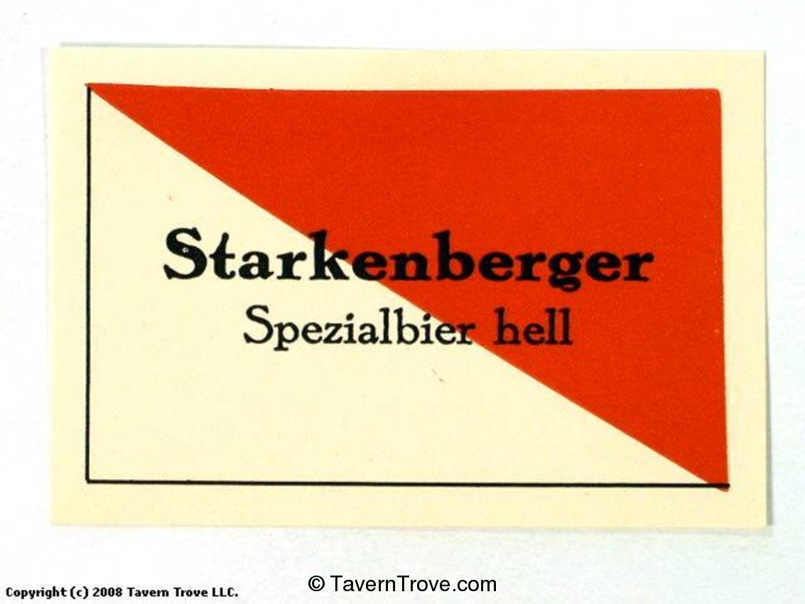 Starkenberger Spezialbier Hell