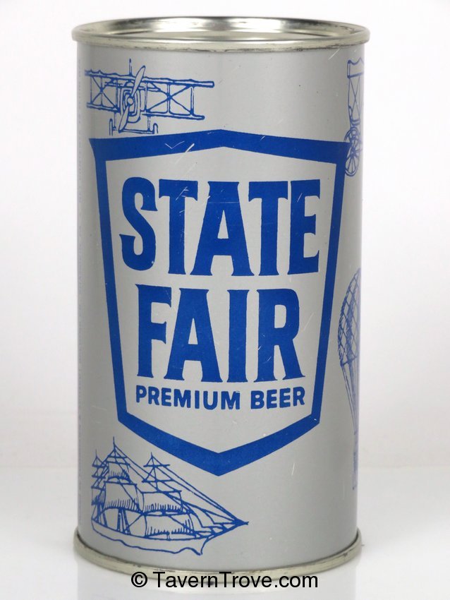 Item 11120 1960 State Fair Premium Beer Flat Top Can 13601