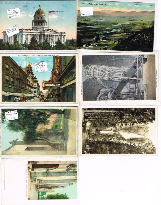 States California Lot of 7