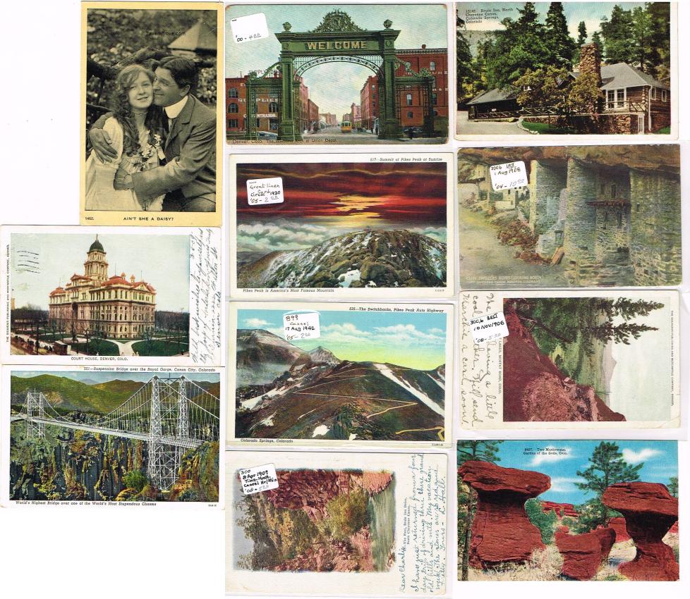 States Colorado Lot of 11