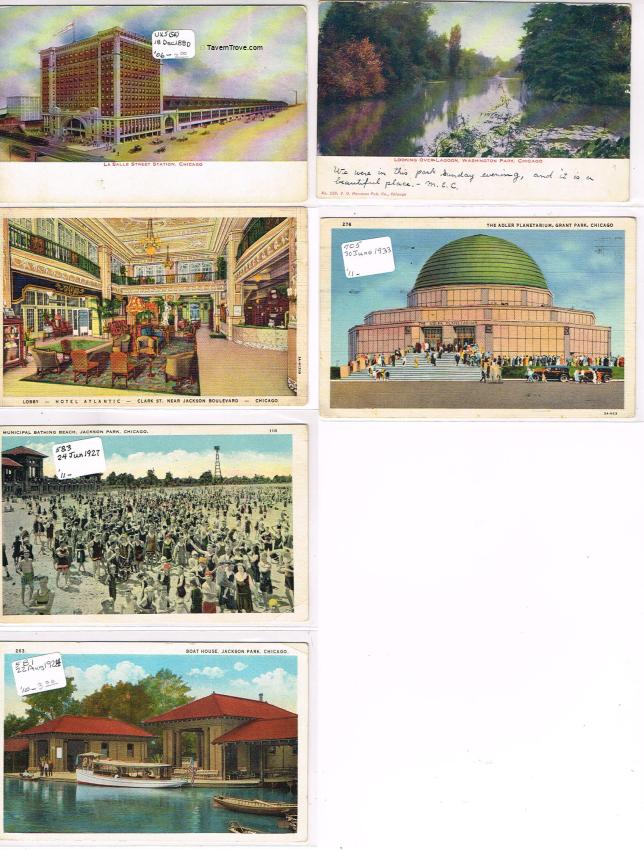 States Illinois Chicago Lot of 6
