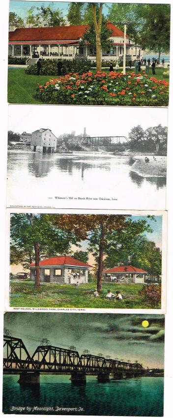 States Iowa Lot of 4