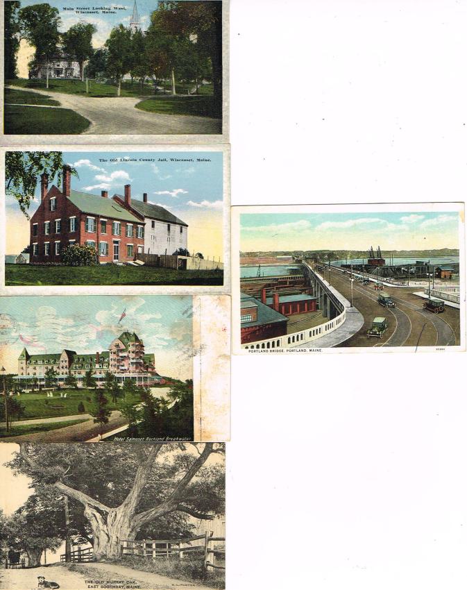 States Maine Lot of 5