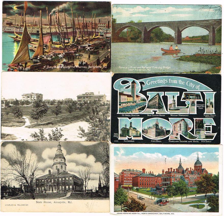 States Maryland Lot of 6