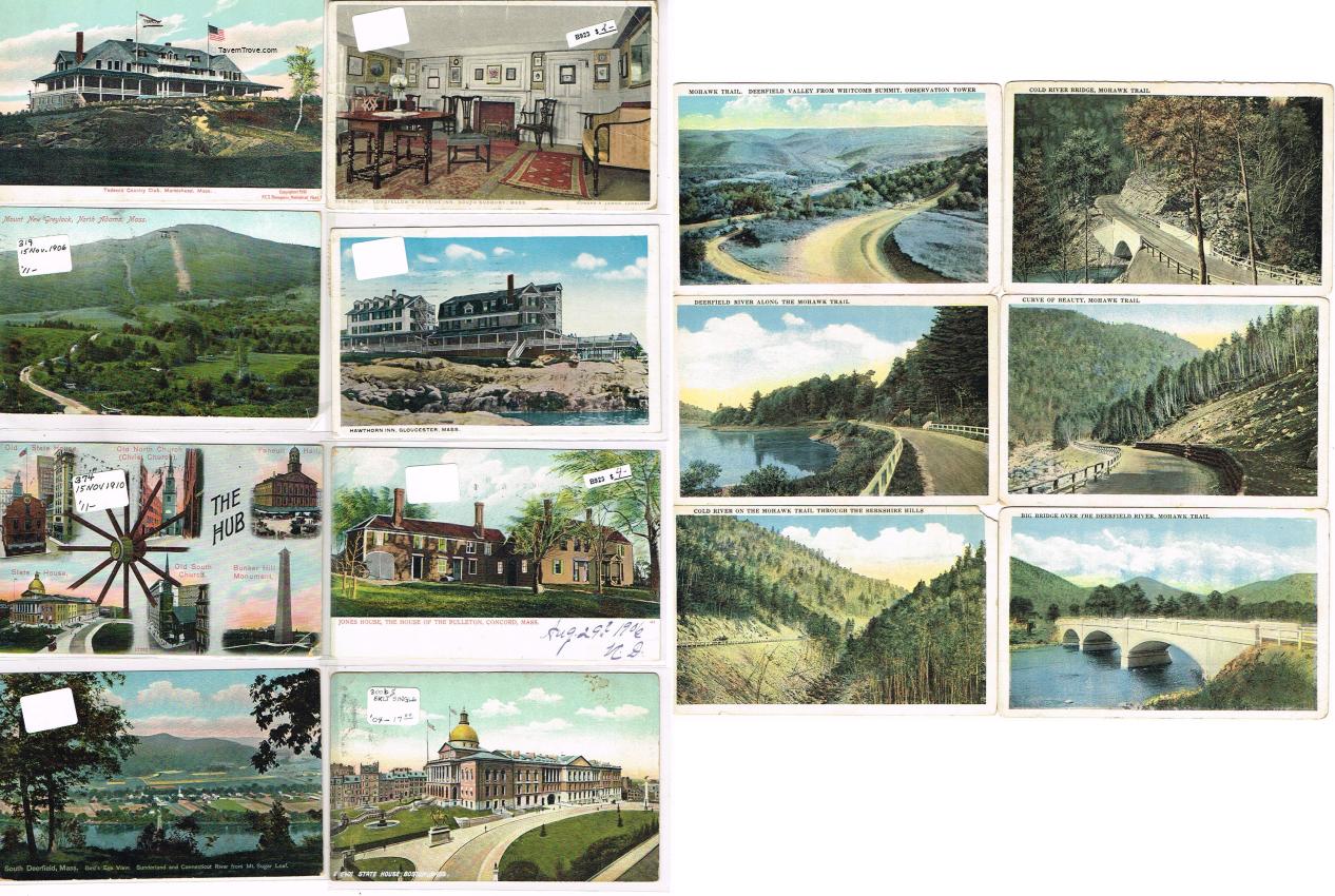 States Massachusetts Lot of 14