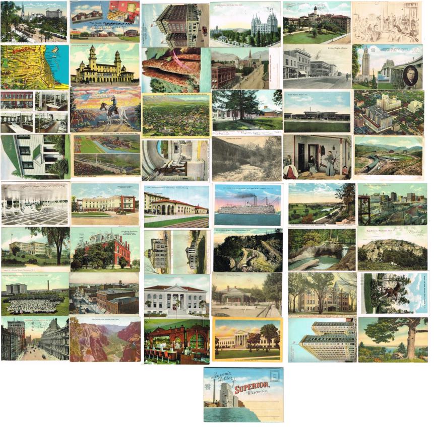 States Misc. States Lot of 58