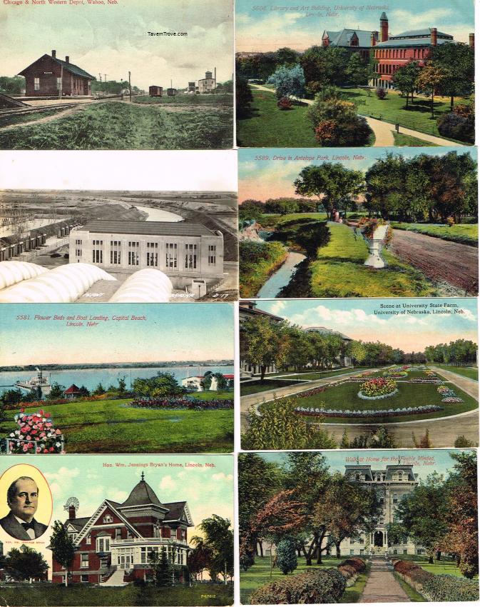 States Nebraska Lincoln Lot of 17