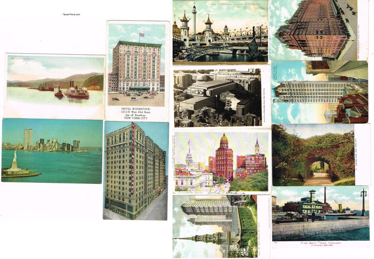 States New York City Lot of 12