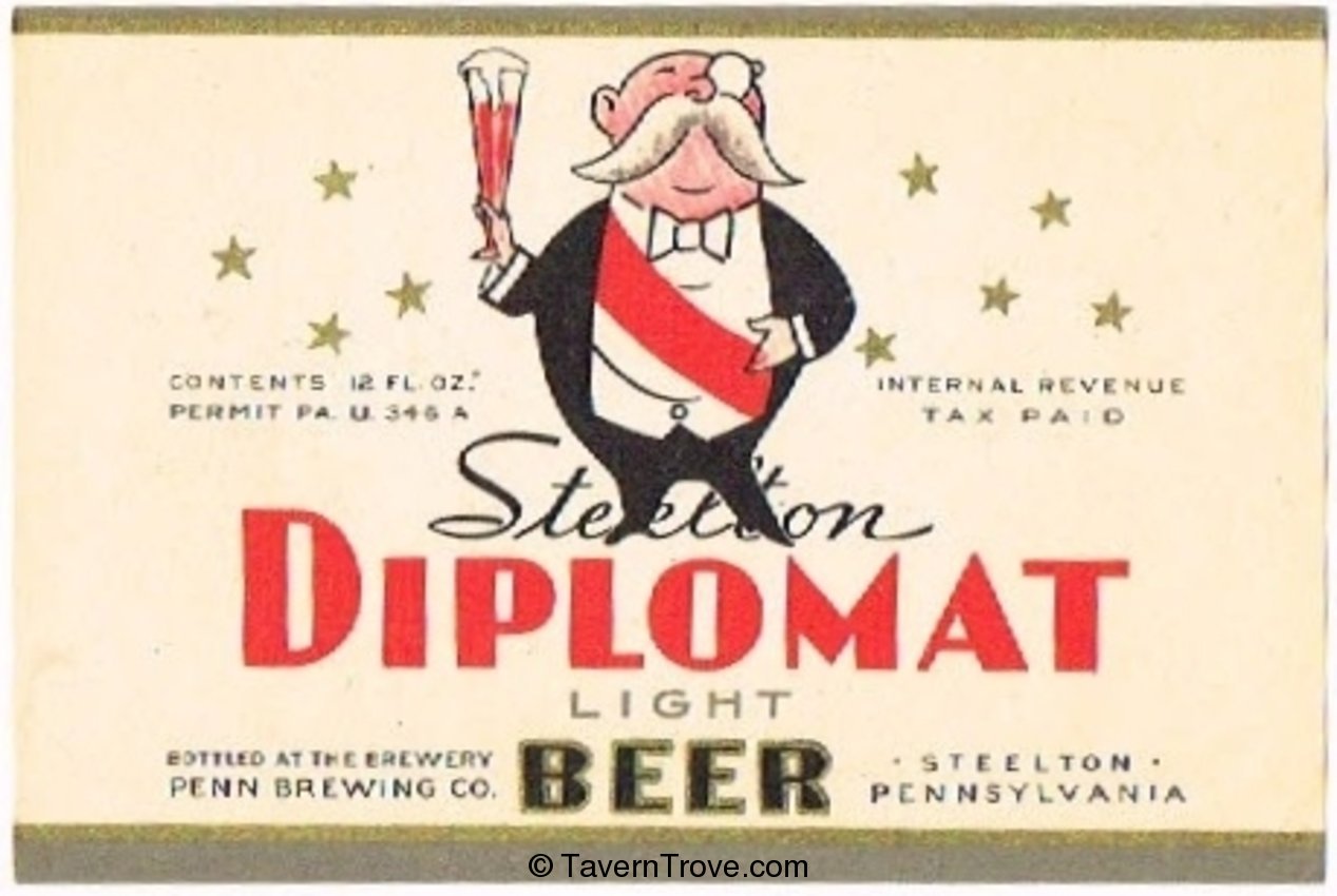 Steelton Diplomat  Light Beer