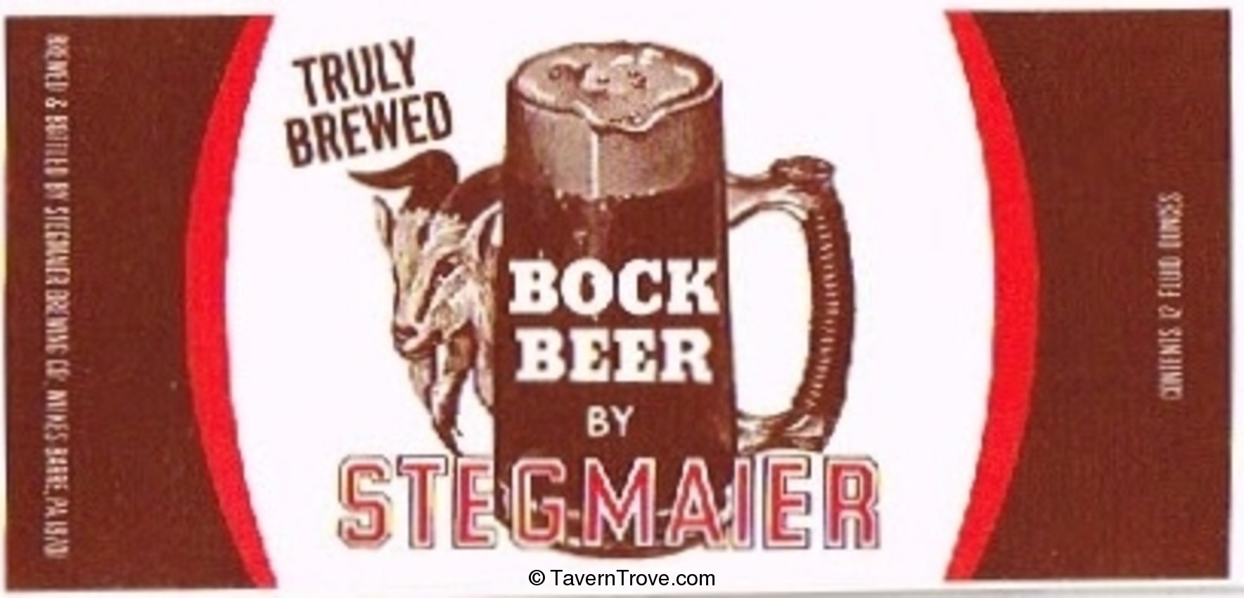 Stegmaier Bock  Beer