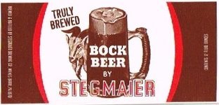 Stegmaier Bock  Beer