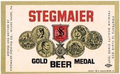 Stegmaier Gold Medal  Beer