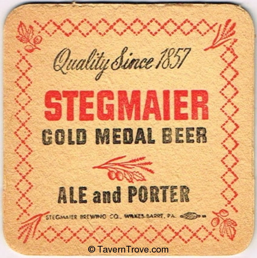 Stegmaier Gold Medal Beer