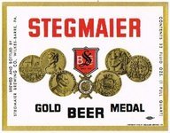 Stegmaier Gold Medal Beer