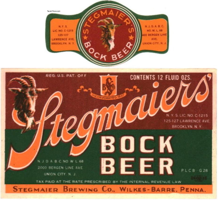 Stegmaier's Bock Beer