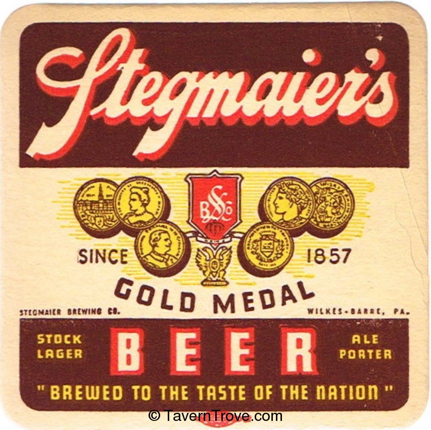 Stegmaier's Gold Medal Beer