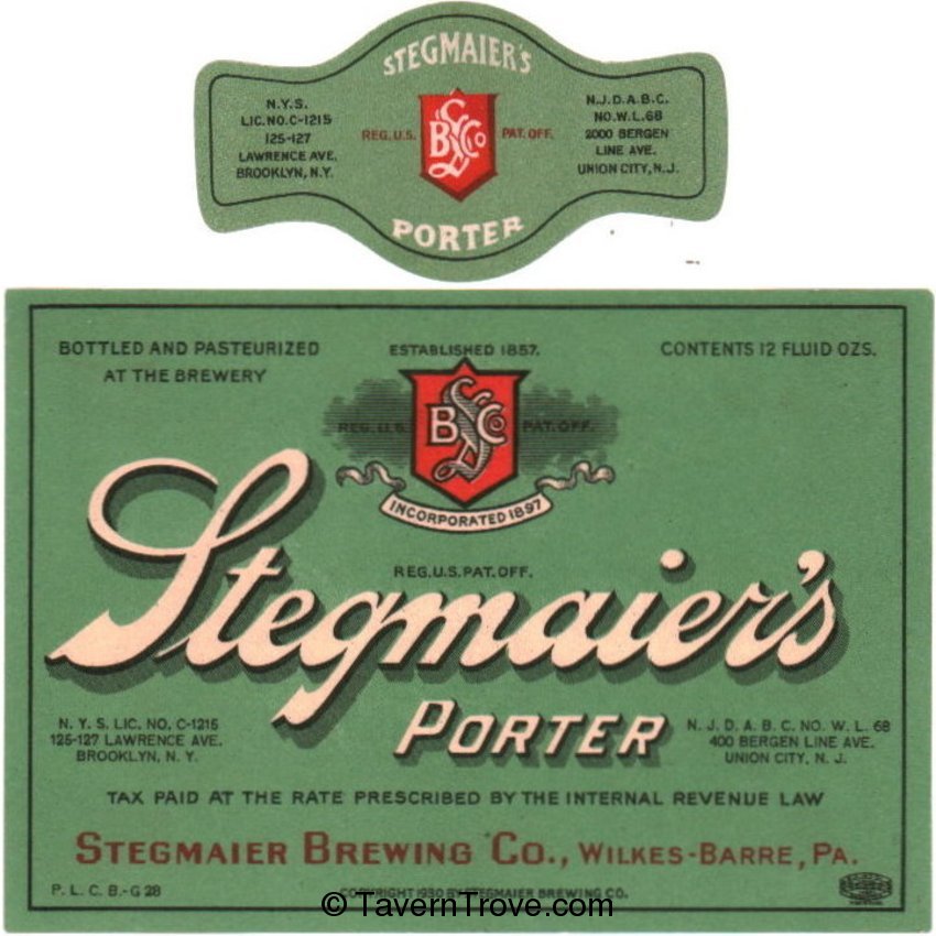 Stegmaier's Porter