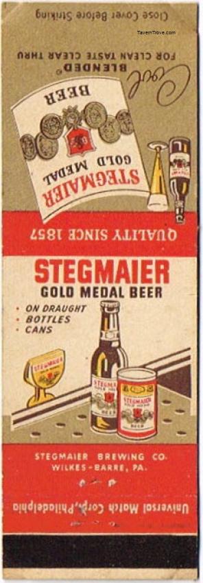Stegmaier Gold Medal Beer