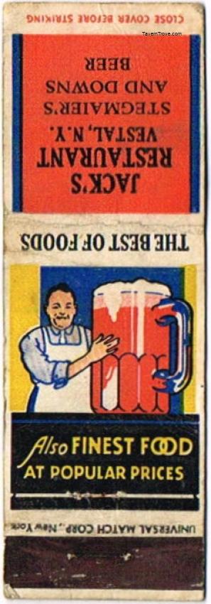 Stegmaier's/Down's Beer