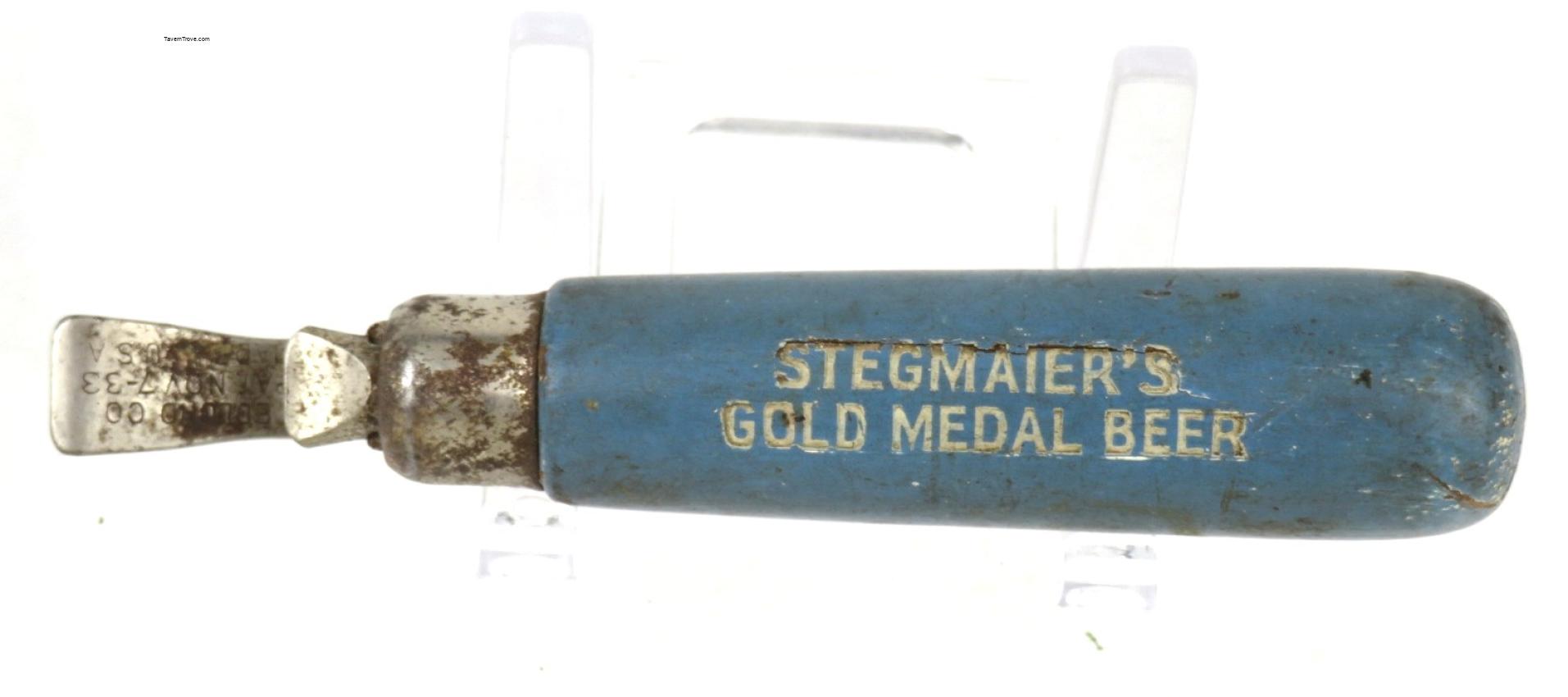 Stegmaier's Gold Medal Beer (Light Blue/Silver)