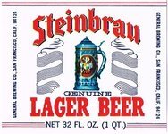 Steinbrau Lager Beer
