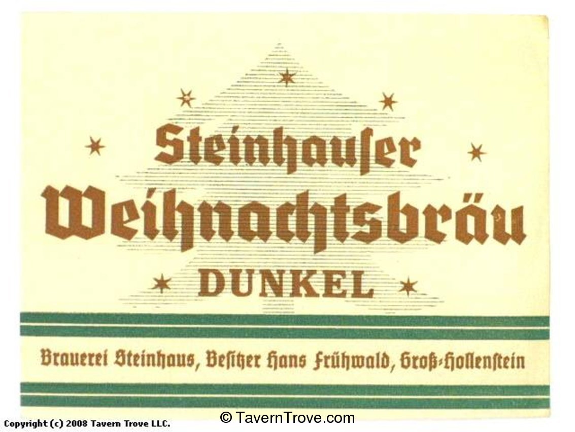 Steinhauser Weihnachtsbräu Dunkel