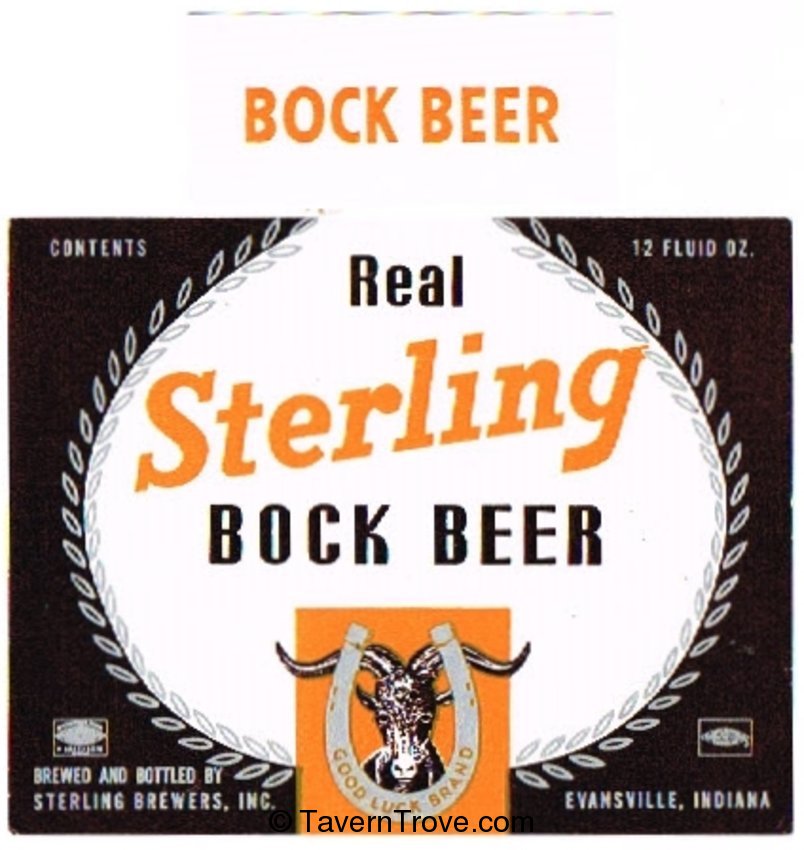 Sterling Bock Beer 