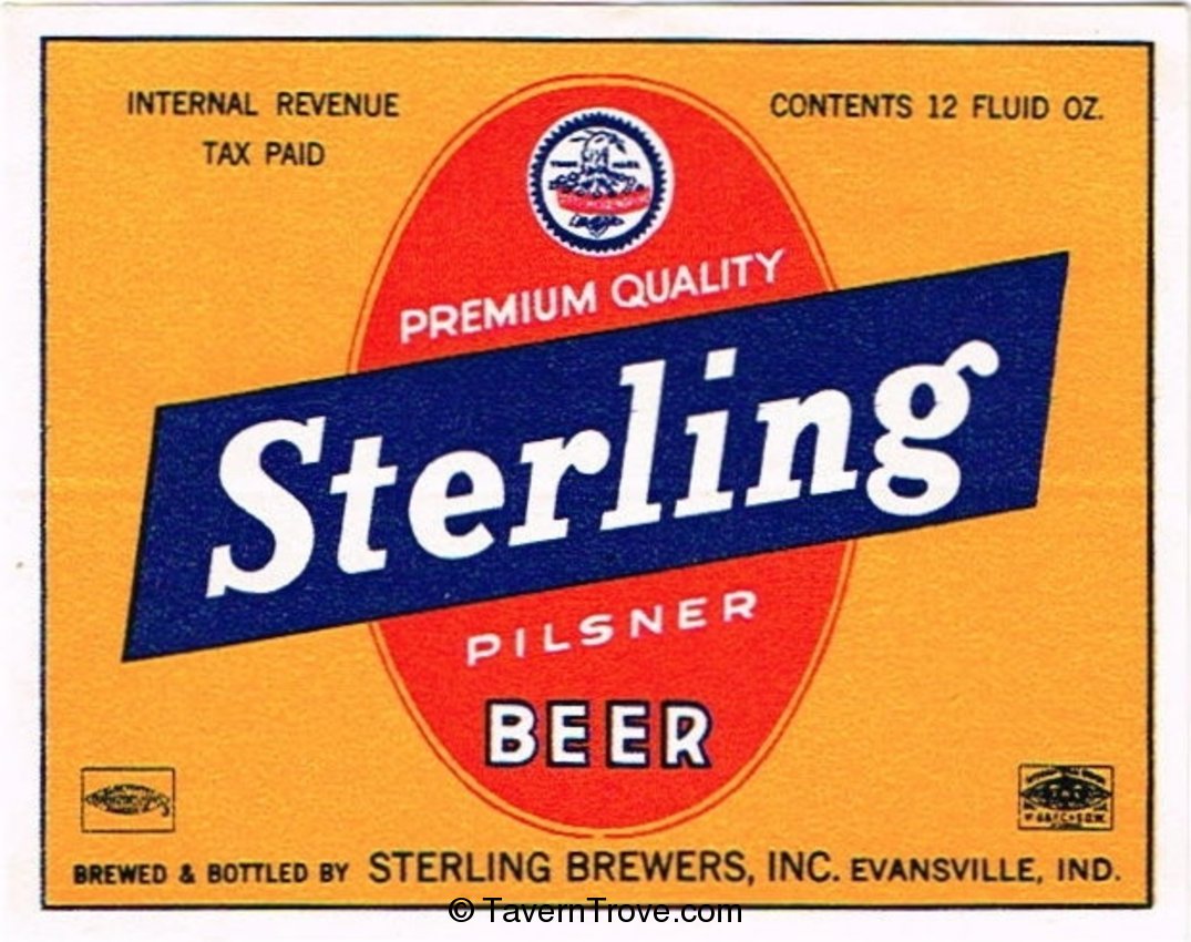 Sterling Pilsner Beer 
